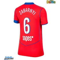 Paris Saint-Germain Illia Zabarnyi #6 Tredjedrakt Dame 2025-26 Kortermet